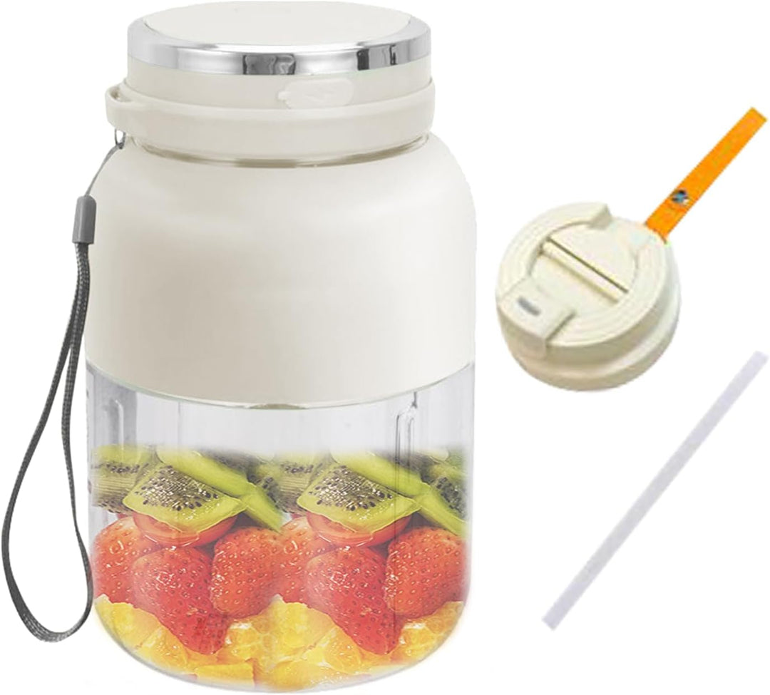 Renchey Tragbarer Mixer | Elektrischer Mixer für Smoothies - Dichter Behälter Für Eiszerung Mit Ausl