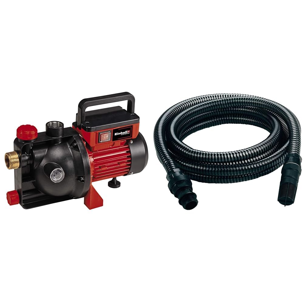 Einhell Gartenpumpe GC-GP 6040 ECO (600 W, max. 3.6 bar, 4000 L/h Fördermenge, Wasserfüllanzeige, kl