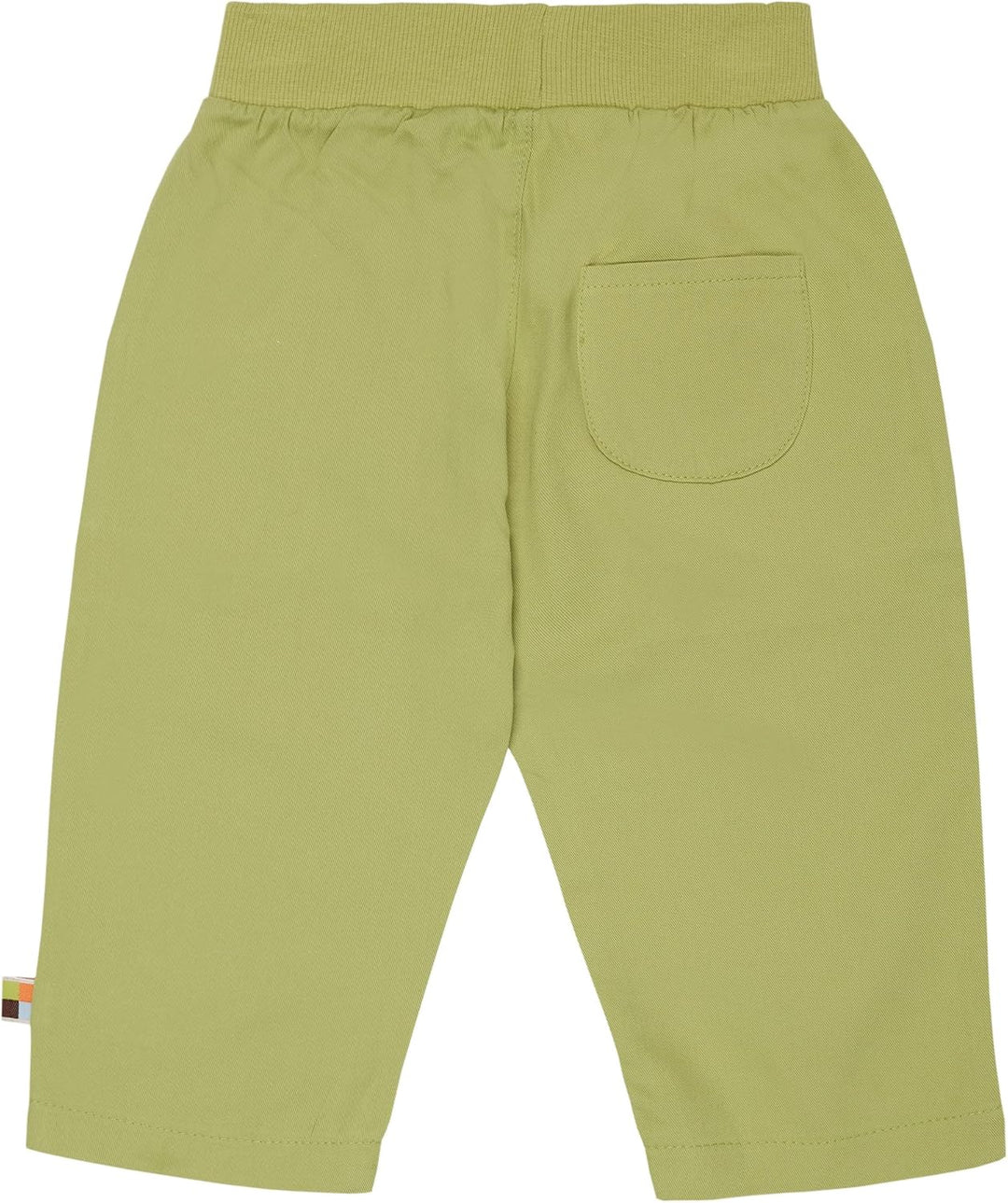 loud + proud Unisex Kinder Twill, GOTS Zertifiziert Hose 62-68 Avocado, 62-68 Avocado