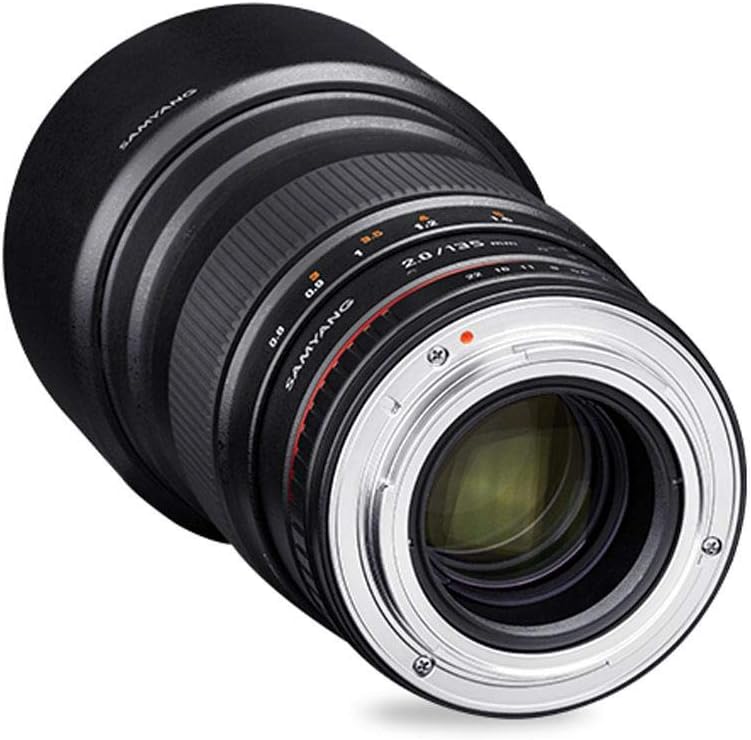 Samyang 135mm F2.0 für MFT - APS-C Teleobjektiv Festbrennweite für MFT Kameras, manueller Fokus, für