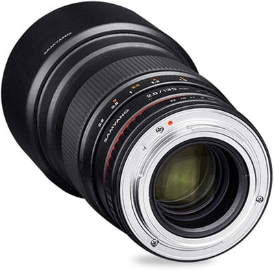 Samyang 135mm F2.0 für Pentax K – Vollformat und APS-C Teleobjektiv Festbrennweite für Pentax K-1 II