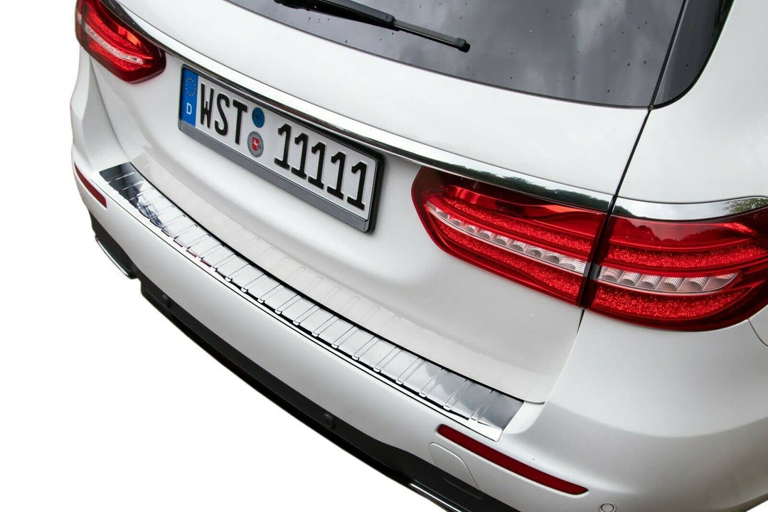 Ladekantenschutz Edelstahl CHROM kompatibel für MERCEDES E-KLASSE S213 T-MODELL | ab 2016 | premium