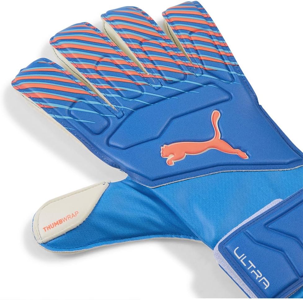 PUMA Ultra Match RC, Jungen Torwarthandschuhe 34 Ultrablau-leuchtendes Rot, 34 Ultrablau-leuchtendes