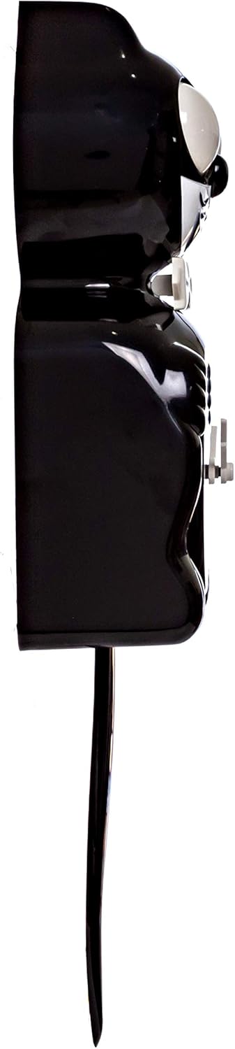 Kit-Cat-Wanduhr, schwarz