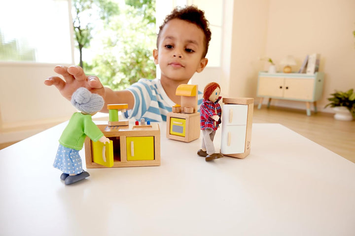Hape E3453 - Küche, Puppenhauszubehör, Küche