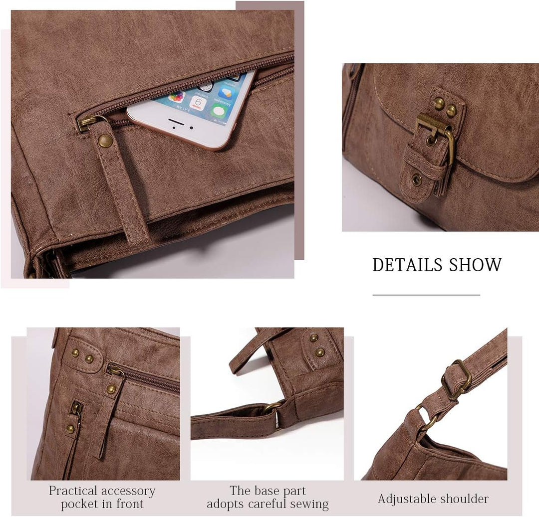 KL928 Tasche Damen Umhängetasche kleine Handtaschen Schultertasche Damentasche Damenhandtasche mitte