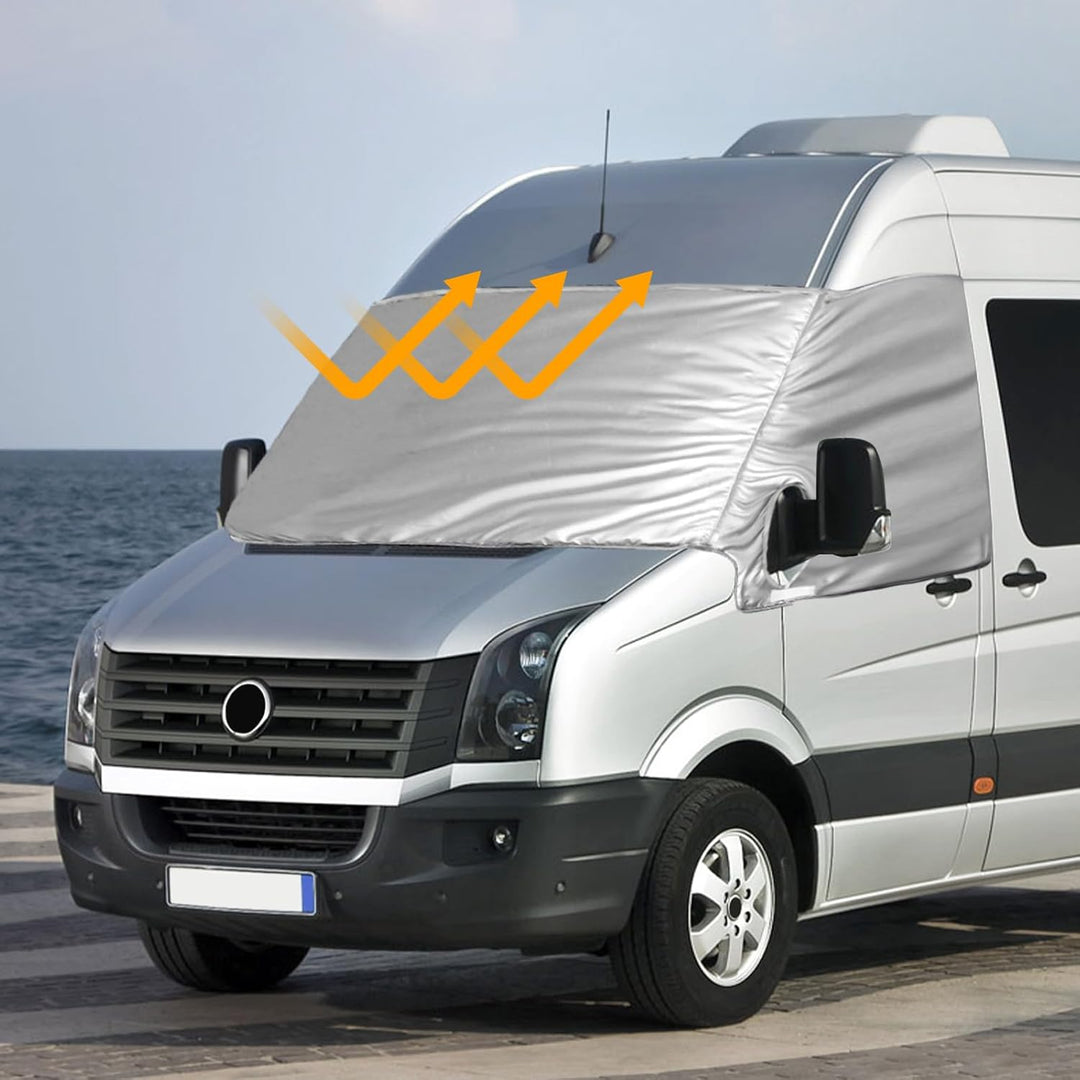 Frontscheibe Wrap Cover Ersatz für VW Crafter 2018-2023 / Grand California, Auto Windschutzscheiben