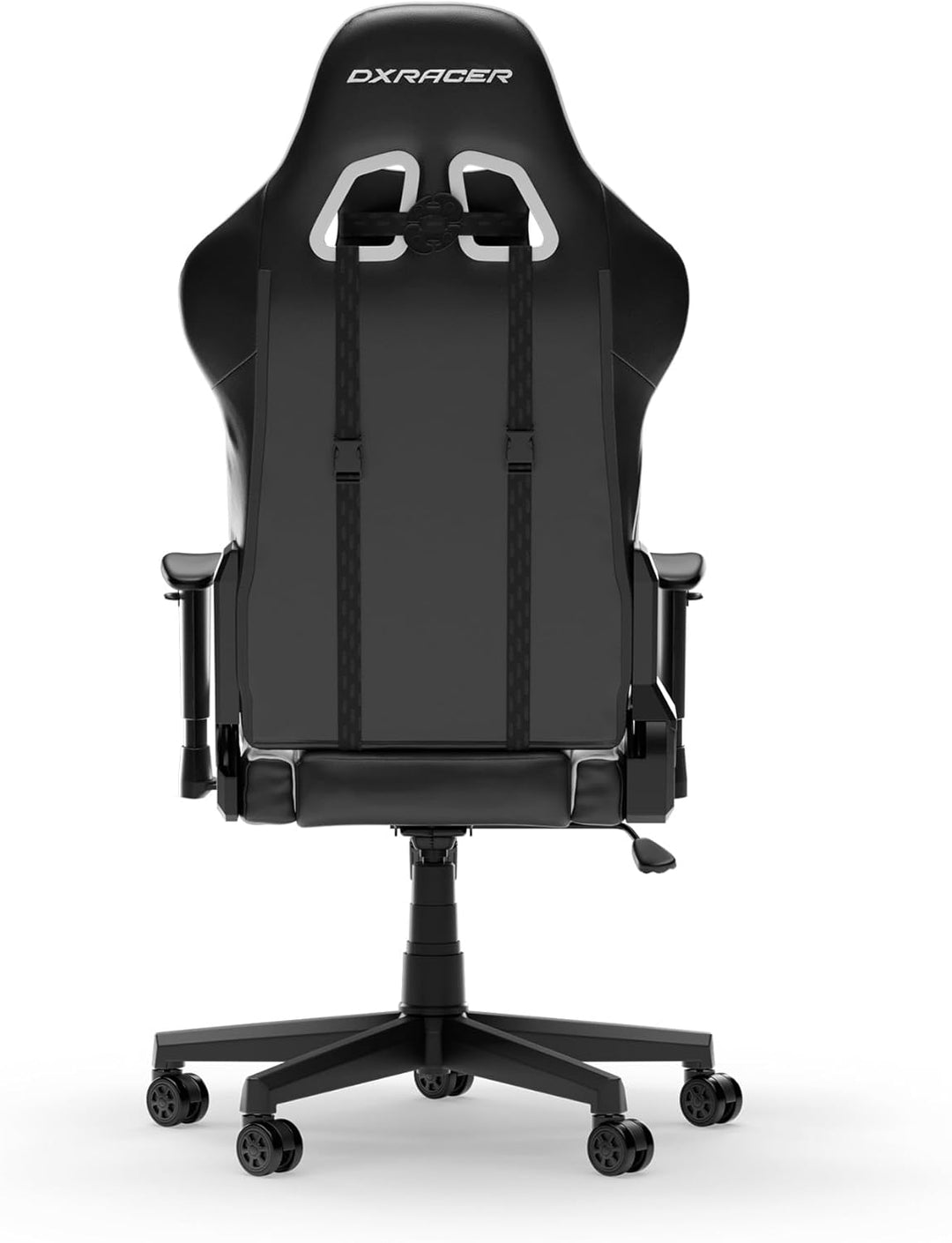 DXRacer Prince L Schwarz & Weiss PVC Leder das Orginal Gaming Stuhl, Schreibtischstuhl, Bürostuhle,