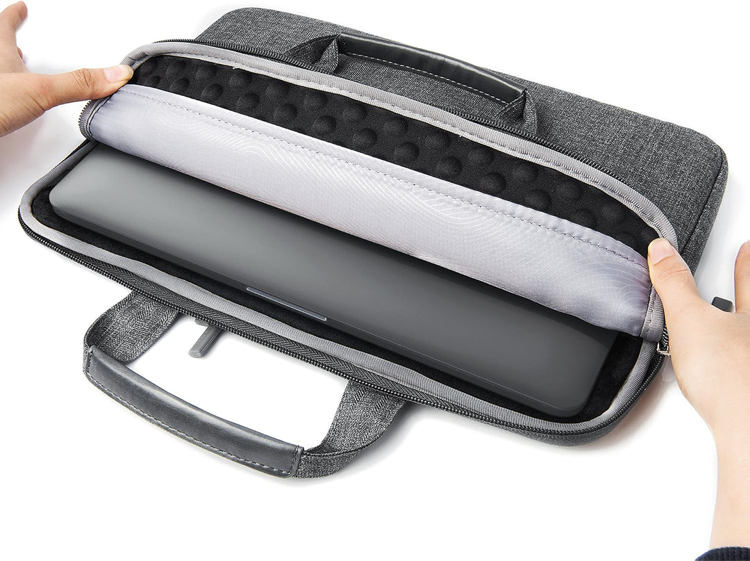 SATECHI Laptoptasche | Wasserabweisend und gepolstert, mit mehreren Fächern und Taschen 15 Zoll, 15