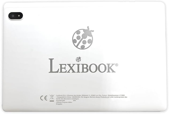 Lexibook, Lexipad® 10'', Edutainment-Tablet, Powered by Android™, Entwickelt für die ganze Familie,