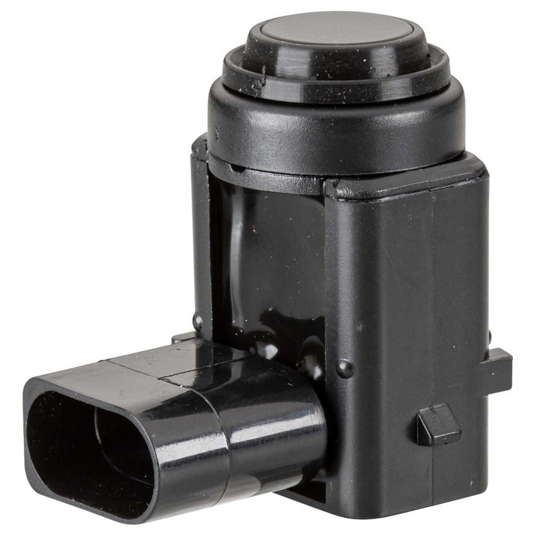 HELLA 6PX 358 141-101 Sensor, Einparkhilfe - gewinkelt - 3-polig - gesteckt - lackierbar - mit Befes