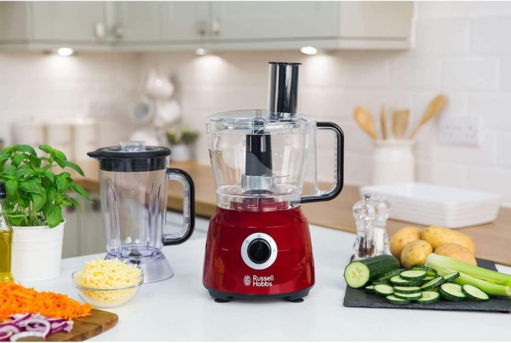 Russell Hobbs Küchenmaschine Multi [Standmixer/Mixer/Zerkleinerer/Schneider/Raspeler/Rührer] Food Pr