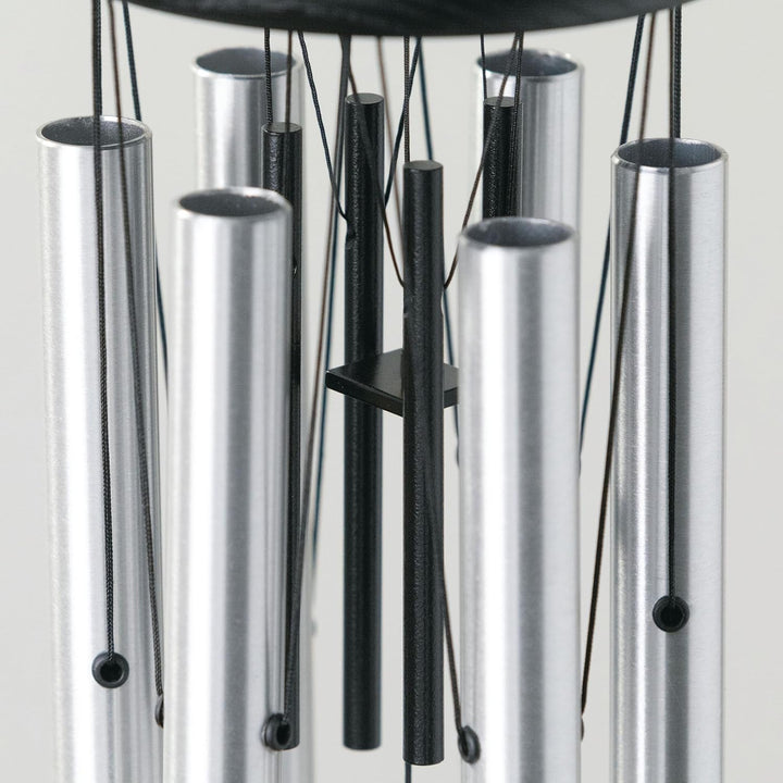 Woodstock Windspiel Pachelbel Canon, Silber, 82,6 cm Silber Glockenspiel, Silber Glockenspiel