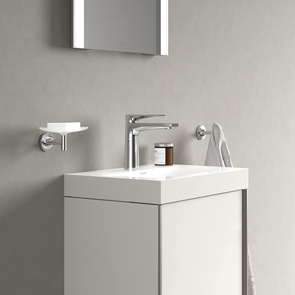 Duravit Tulum Waschtischarmatur, Grösse S (Auslauf Höhe 97 mm), Wasserhahn Bad, Waschbecken Armatur