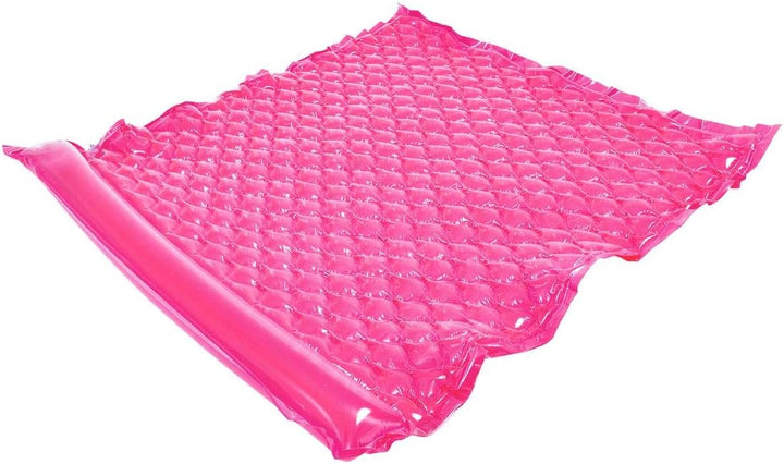 Jilong Wave Mat Duo Pink 218x88cm Schwimmmatte 2 Mann Luftmatratze Strandmatte Poolliege Wasserliege