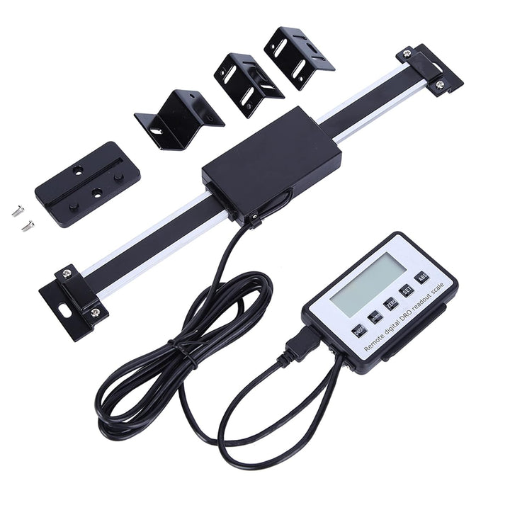 YWBL-WH 0-150mm Digitalanzeige, Digitalanzeige Linearmassstab DRO Remote LCD für Fräsmaschinen oder