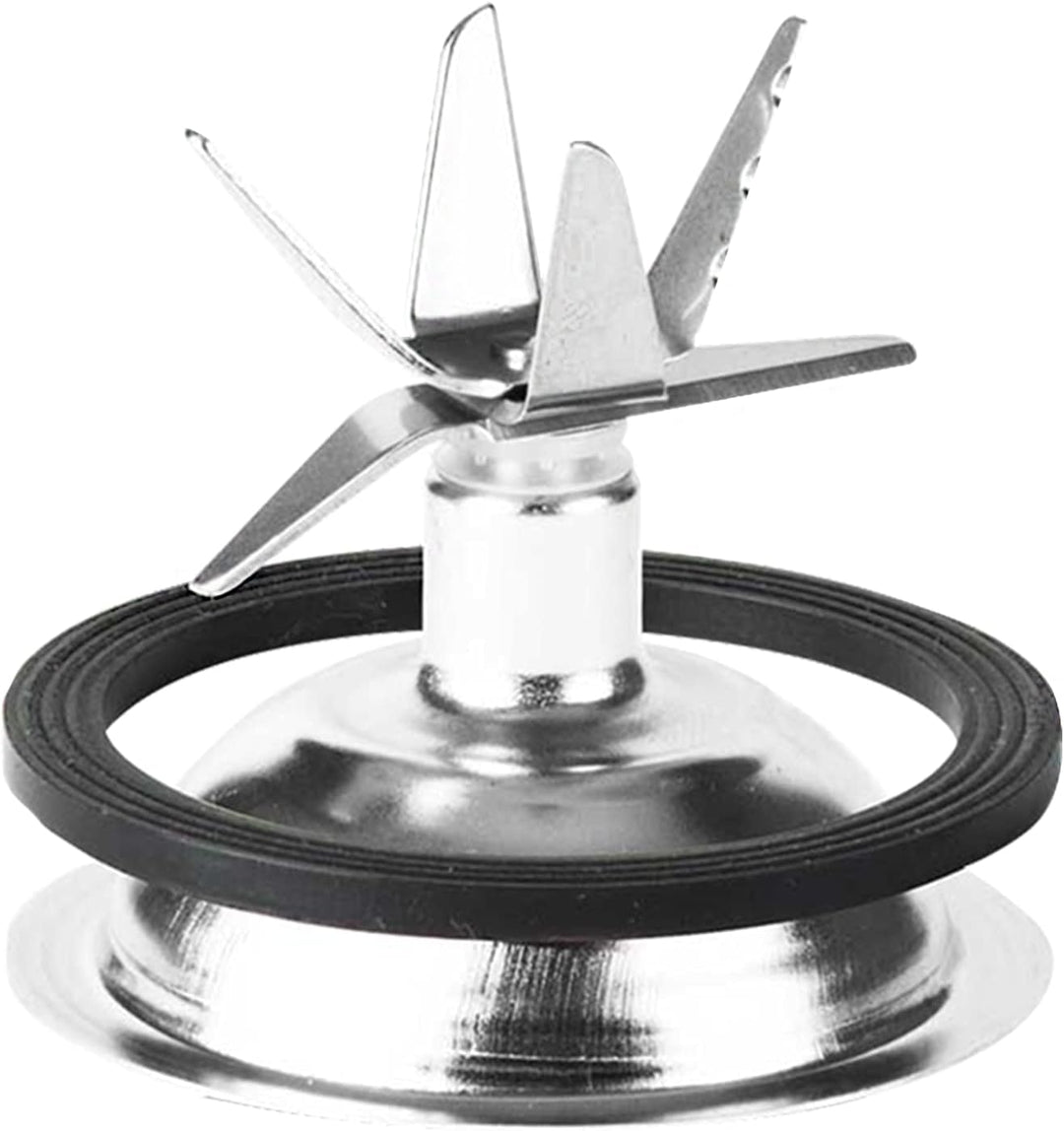TurboTronic Standmixer mit 1,5L Glasbehälter 1200W Edelstahl silber, Smoothie Maker, Ice Crush Funkt