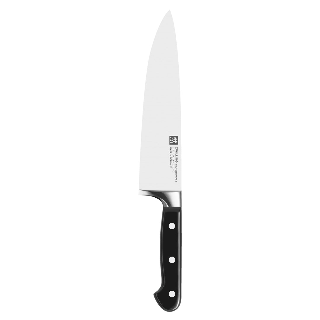 ZWILLING Professional S Kochmesser, Klingenlänge: 20 cm, Breites Klingenblatt, Rostfreier Spezialsta