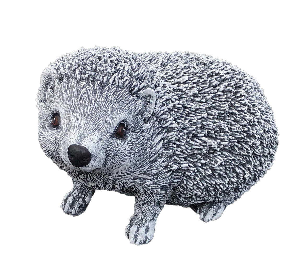Stone and Style Steinfigur Igel Ferdinand, massiver Steinguss, Frost- und wetterfest bis -30°C