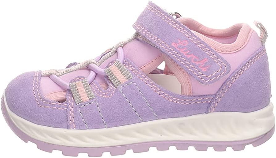 Lurchi Baby-Mädchen Garik Sneaker 24 EU Lilac, 24 EU Lilac