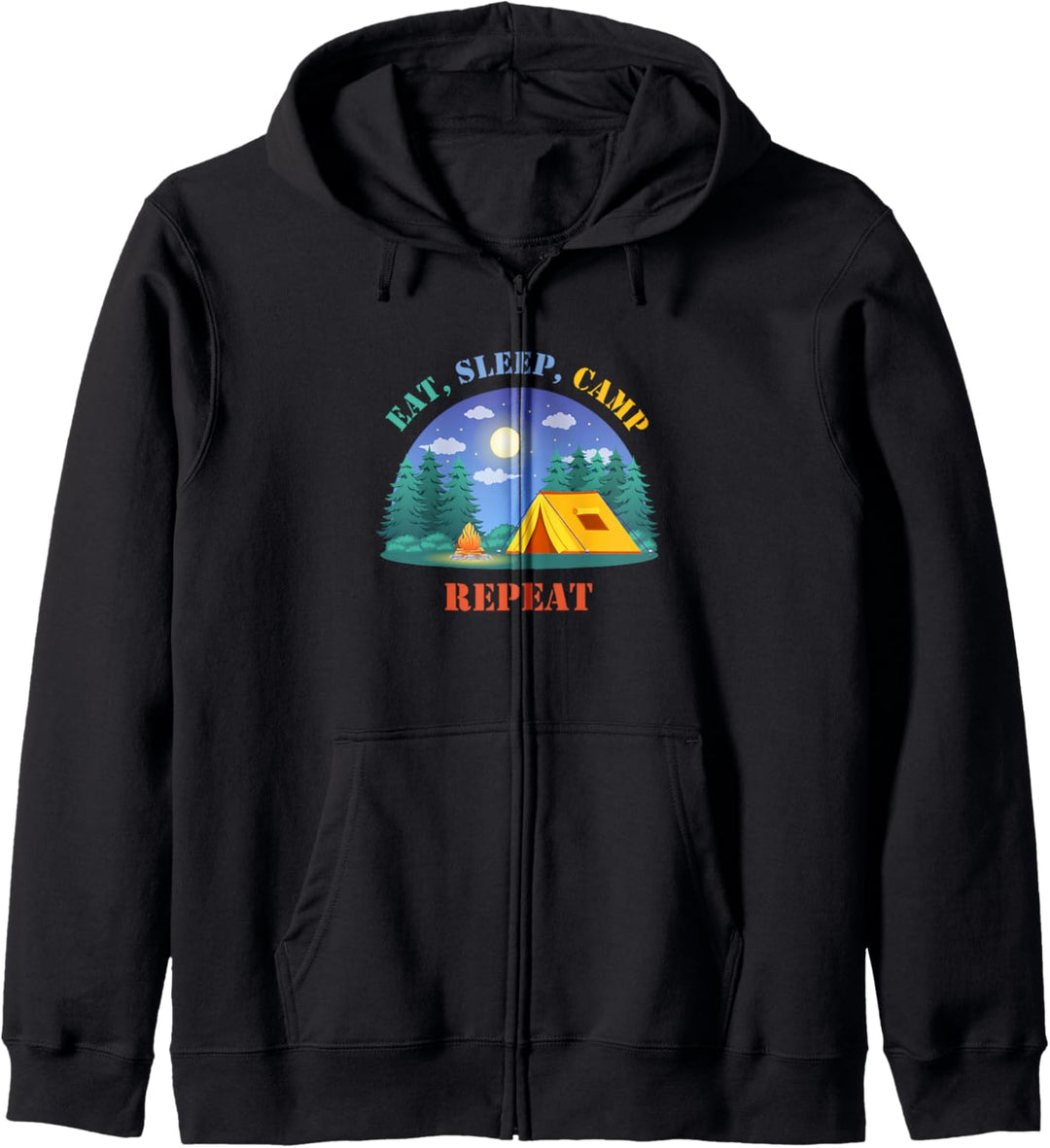 Camping Ruhestand Wildnis Natur Wandern Kapuzenjacke
