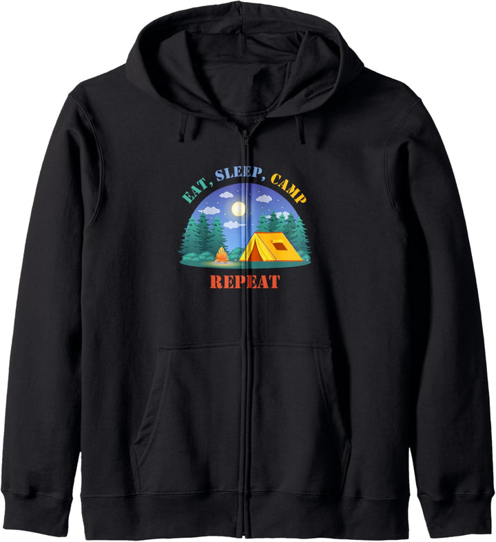 Camping Ruhestand Wildnis Natur Wandern Kapuzenjacke