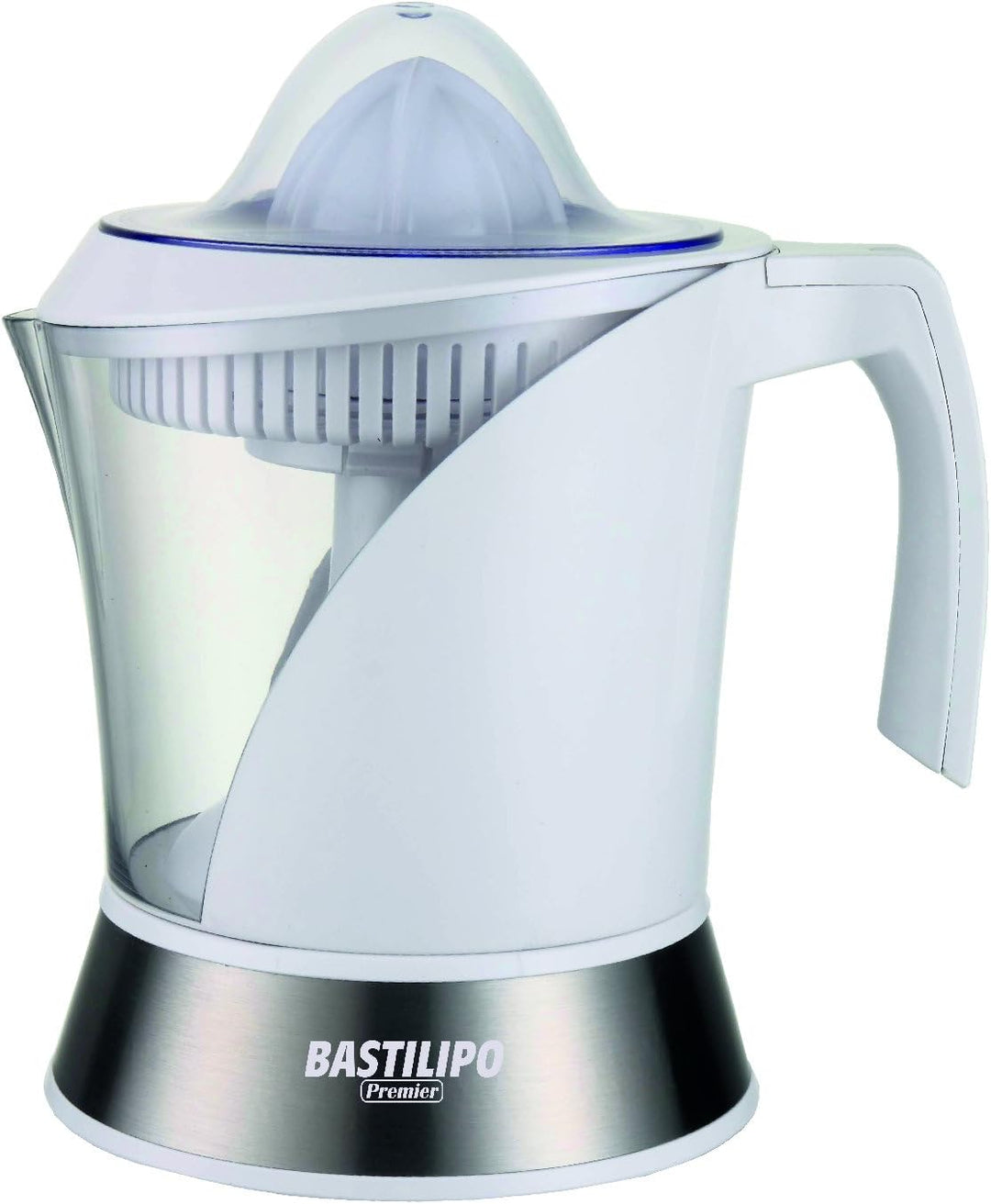Bastilipo – 40-W-Entsafter mit 1-Liter-Krug, Weiss/Stahl, Modell EX-40B, Weiß