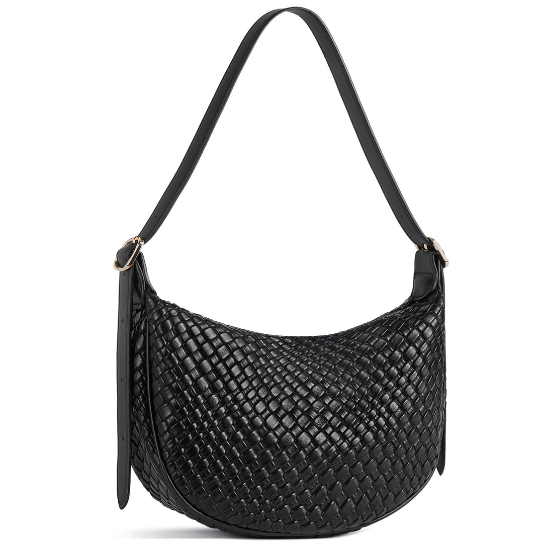 BOSTANTEN Damen Handtaschen Klein,Geflochtene Taschen Umhängetasche Damen Crossbody Bag Schultertasc