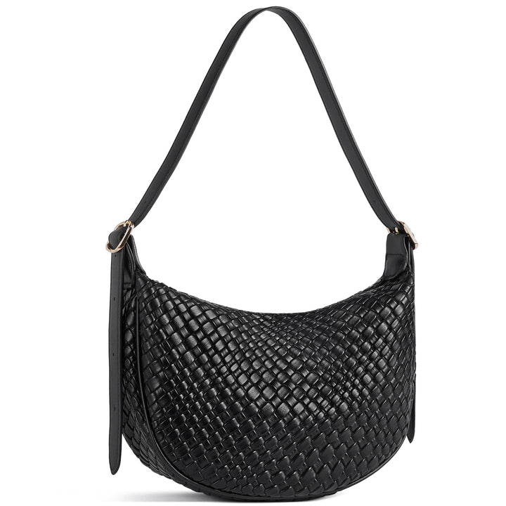 BOSTANTEN Damen Handtaschen Klein,Geflochtene Taschen Umhängetasche Damen Crossbody Bag Schultertasc
