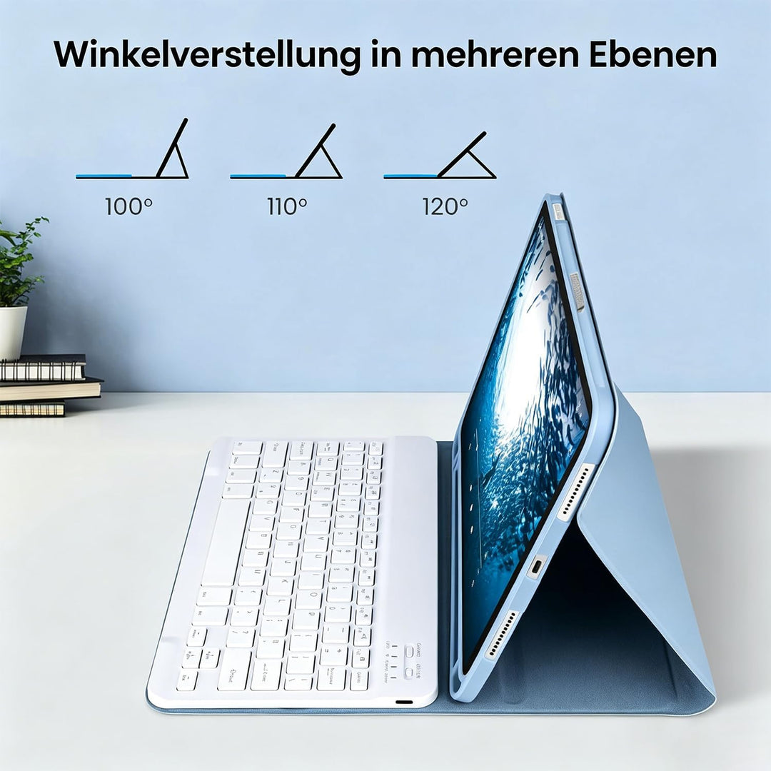 Hülle mit Tastatur für Lenovo Idea Tab 11" 2025 TB-336FU/TB-336ZU, Tastaturs Hülle für Lenovo Idea 1