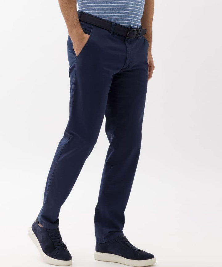 EUREX by Brax Herren Jim Cotton Daily Friend Hose 40W / 32L Blau, 40W / 32L Blau