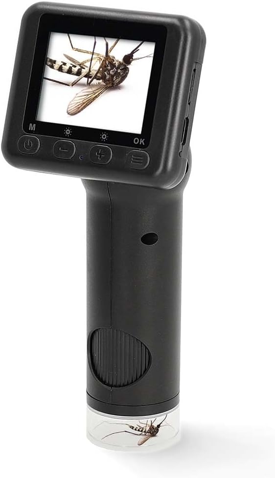 Microscope Camera - Maximum battery play time: 5 hrs - Built-in microphone - 1080P - up to 48MP - 2”