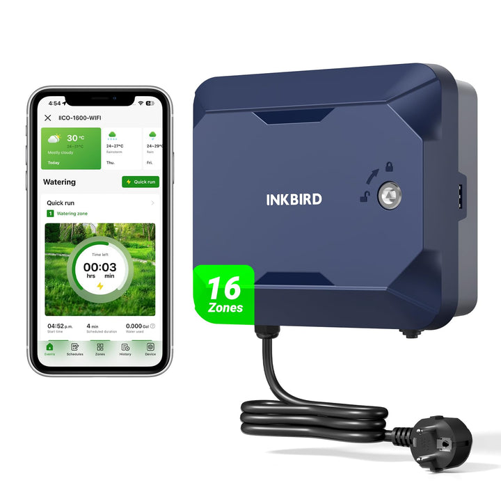 Inkbird IICO-1600-WIFI Programmierbarer Controller, App-Überwachung