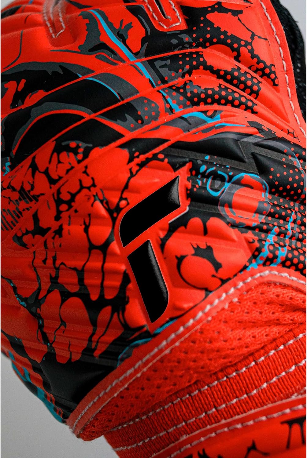 Reusch Attrakt Silver Torwarthandschuh Kids Kinder 4 rot/blau/schwarz, 4 rot/blau/schwarz