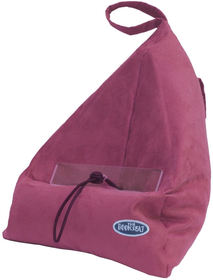 Book Seat 9346017000031 Lesesack/Buchstütze/Buchkissen/Tablet PC halter/Reisekissen mit Tasche, rose