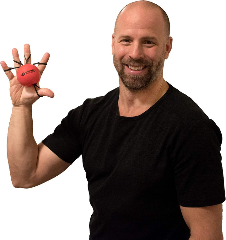 Sissel 1545 Hand Exercise Ball - Red Rot, Rot