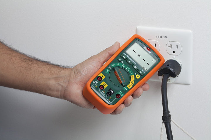 Extech EX350 Professionelles Multimeter mit TRMS und NCV-Detektor