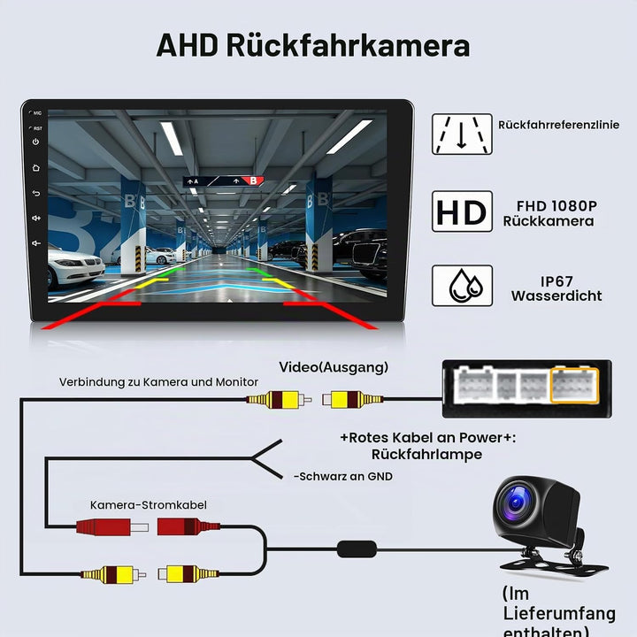 [2+64GB] Android 13 Autoradio, Wireless CarPlay Android Auto, für Renault Megane 3 2009-2014 Radio,