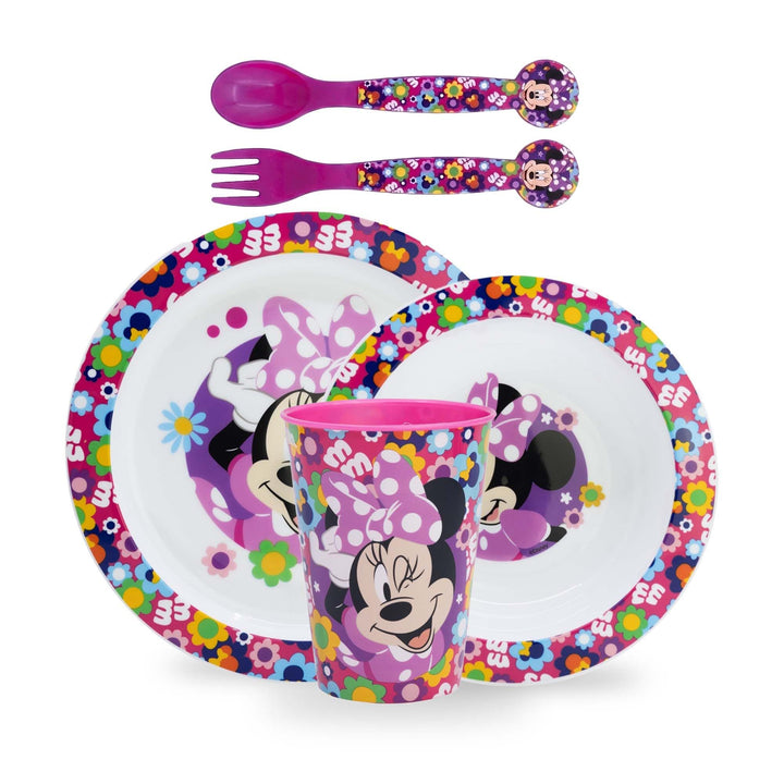 Sorrisini Kindergeschirr set, Wiederverwendbares Babygeschirr Set, Kinder Essgeschirr, Microwaveable