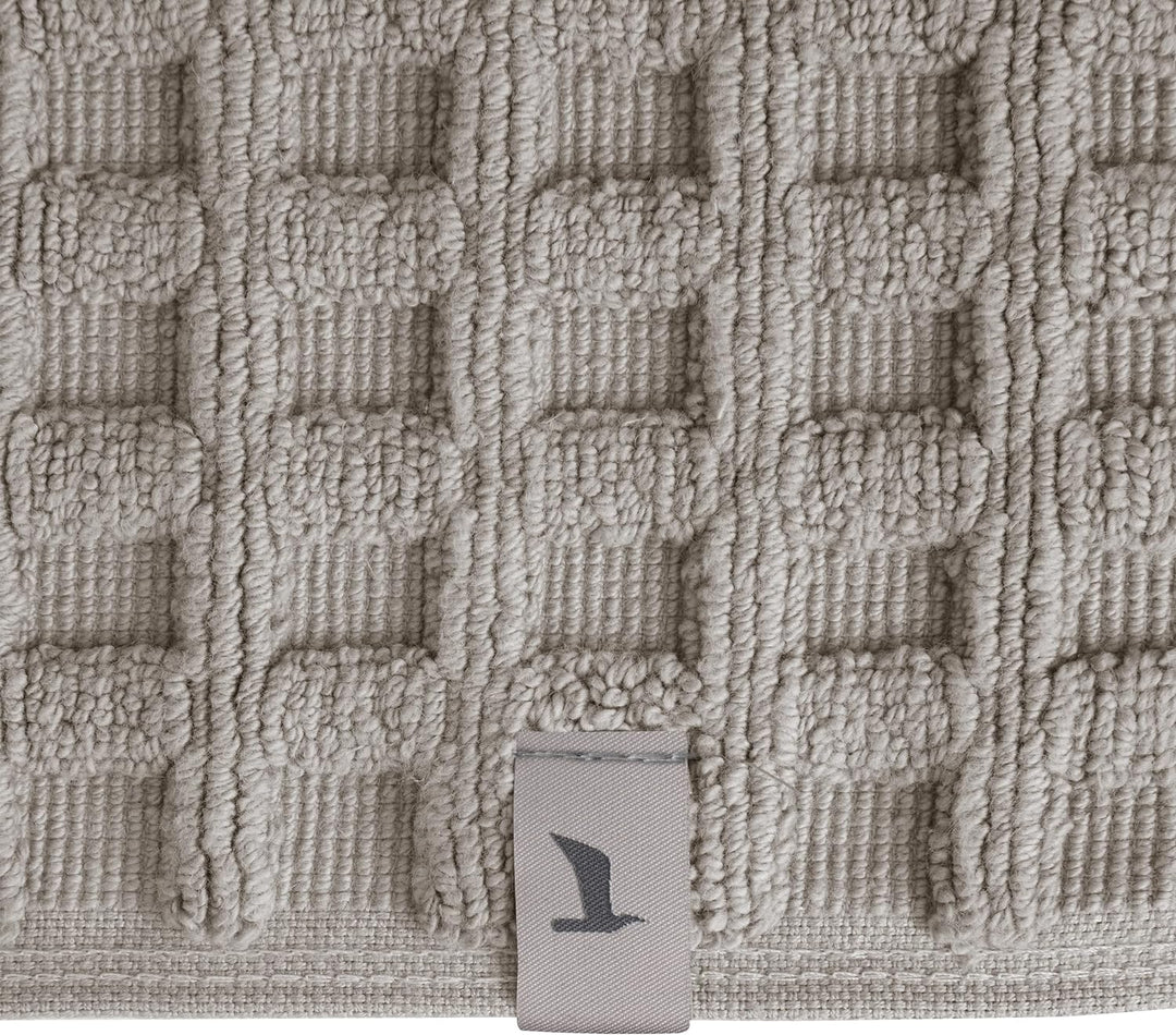 möve Piquée Badteppich 60 x 130 cm aus 100% Baumwolle, Cashmere 60 x 130 cm Cashmere, 60 x 130 cm Ca
