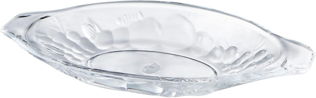 MOLIGOU Bananen-Split-Boot-Schalen, 209 ml, Eisbecher, transparentes Acryl, Servierschalen für Banan