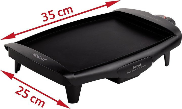 Tefal CB 5005 Ultra CompactBarbecue-Elektrogrill 45x30x9 cm (Koch fläche: 25 x 35