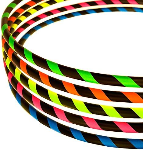 hoopomania Anfänger Hula Hoop Reifen für Erwachsene Ø90/95/100/105cm Ø100cm Neon Grün