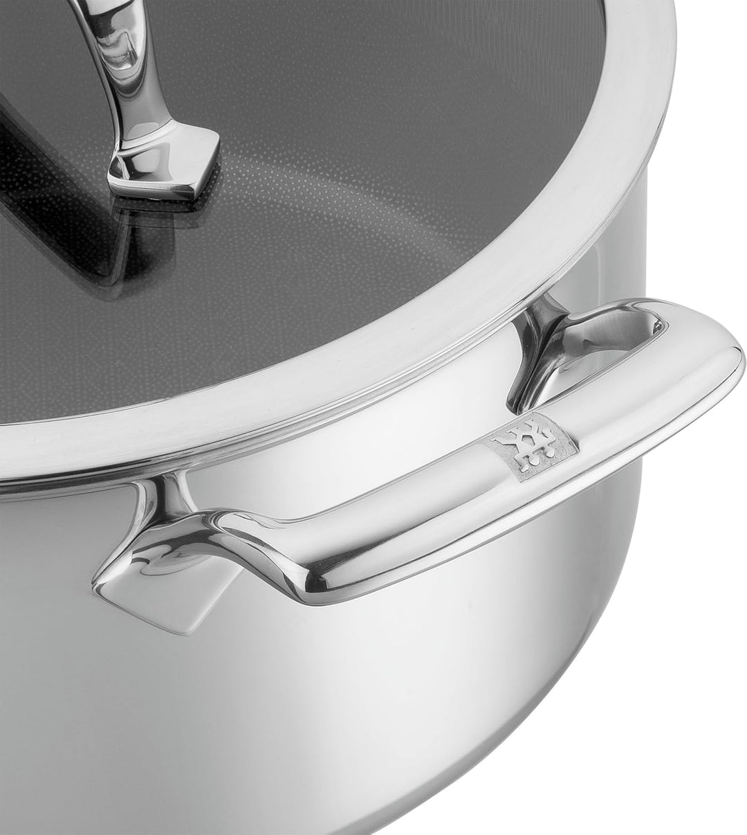 ZWILLING Peak Kochtopfset 5-tlg mit keramischer Antihaftbeschichtung, Besonders kratzfest, Glasdecke