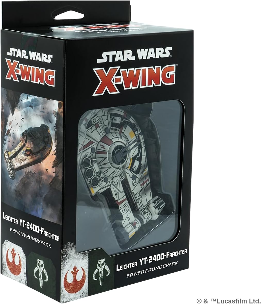 Atomic Mass Games | Star Wars: X-Wing 2. Edition – Leichter YT 2400 Frachter | Erweiterung | Tableto