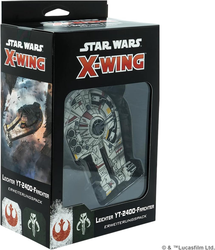 Atomic Mass Games | Star Wars: X-Wing 2. Edition – Leichter YT 2400 Frachter | Erweiterung | Tableto
