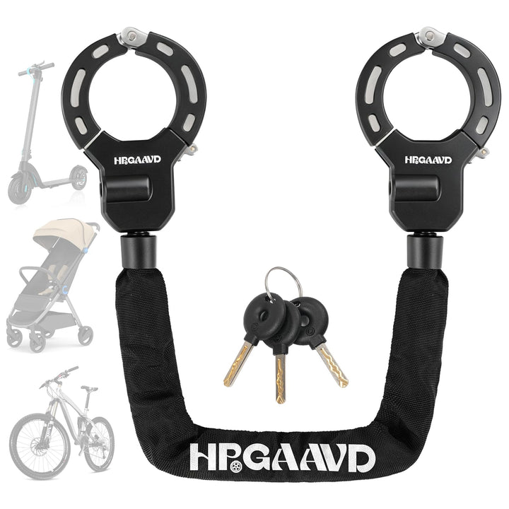E Scooter Schloss，Fahrradschloss，Handschellenschloss，Hochsicherheits Schlösser，Diebstahlschutz Hands