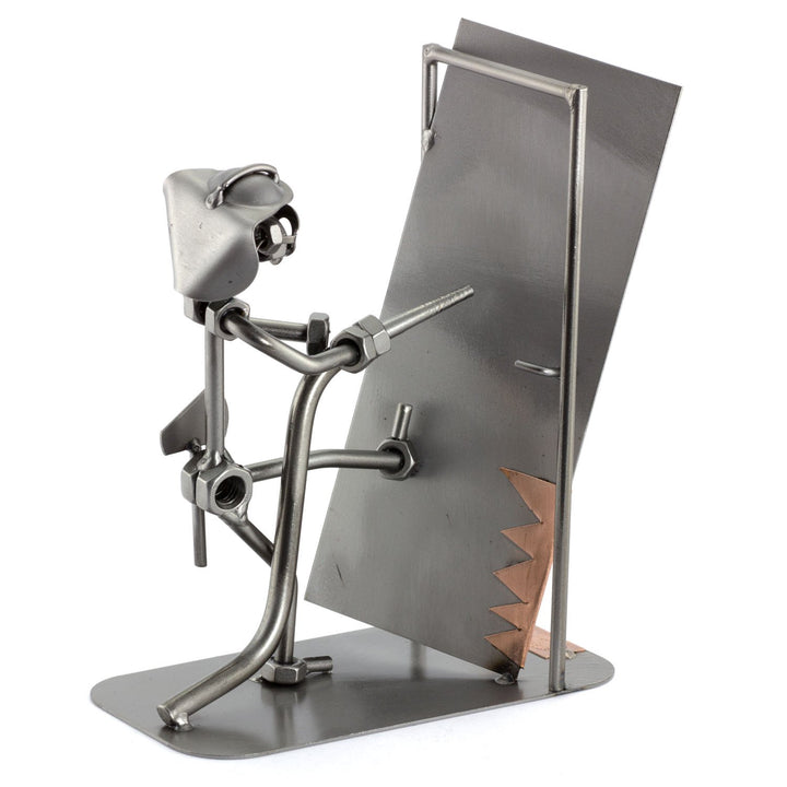Steelman24 I Schraubenmännchen Feuerwehrmann I Made in Germany I Handarbeit I Geschenkidee I Stahlfi