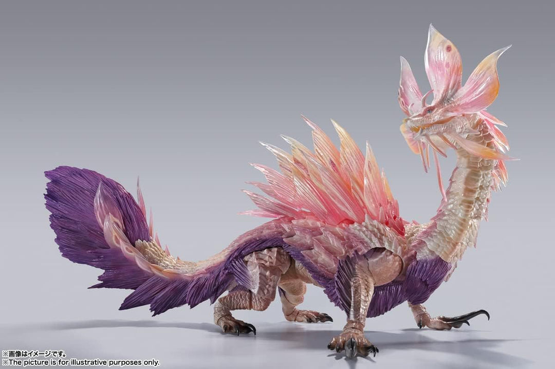 TAMASHII NATIONS - Monster Hunter: Rise - Mizutsune, Bandai Spirits S.H.MonsterArts Translucent, Tra