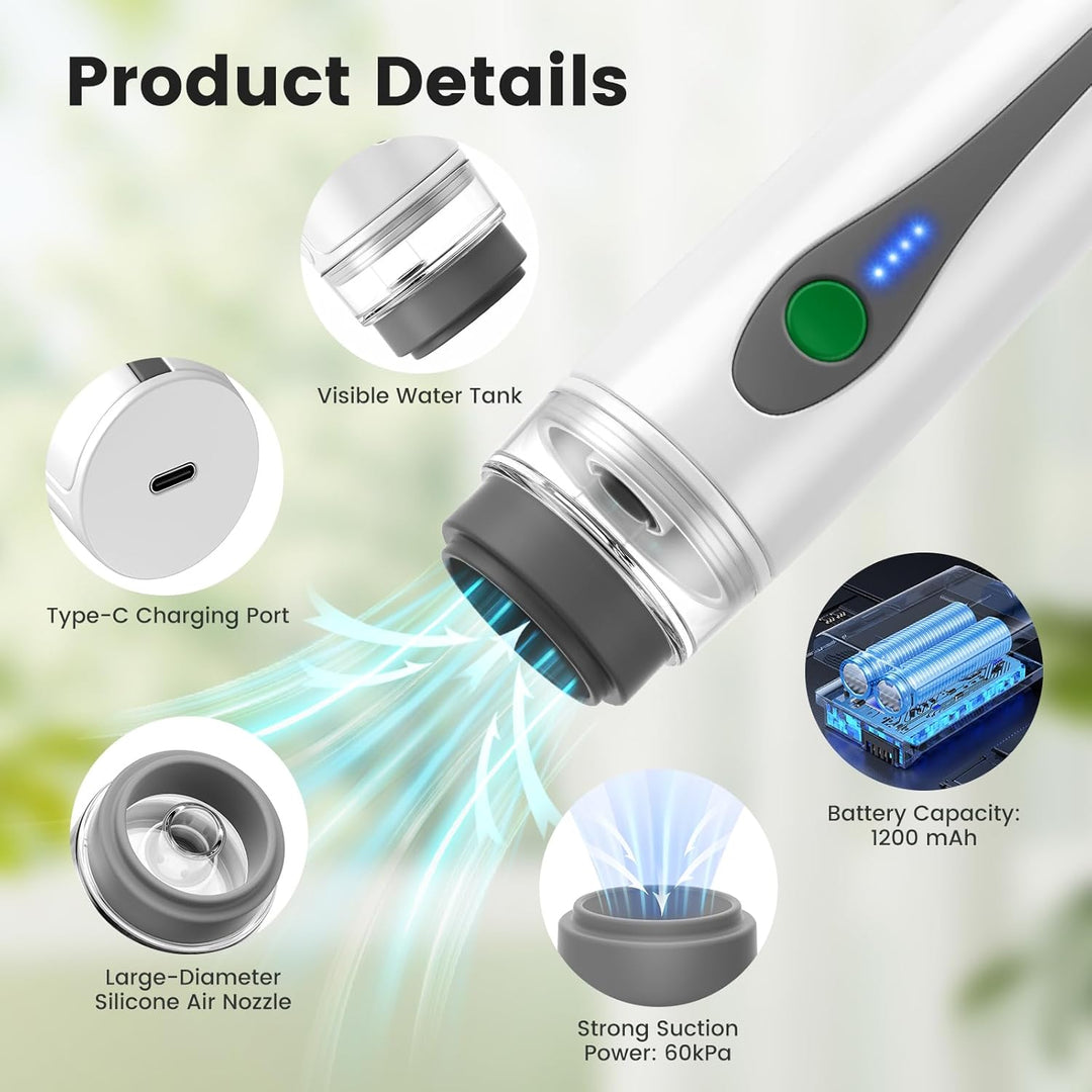 Tragbares Vakuumiergerät für Lebensmittel, Handheld-Vakuumierer, kabelloses vacuum sealer zum Konser